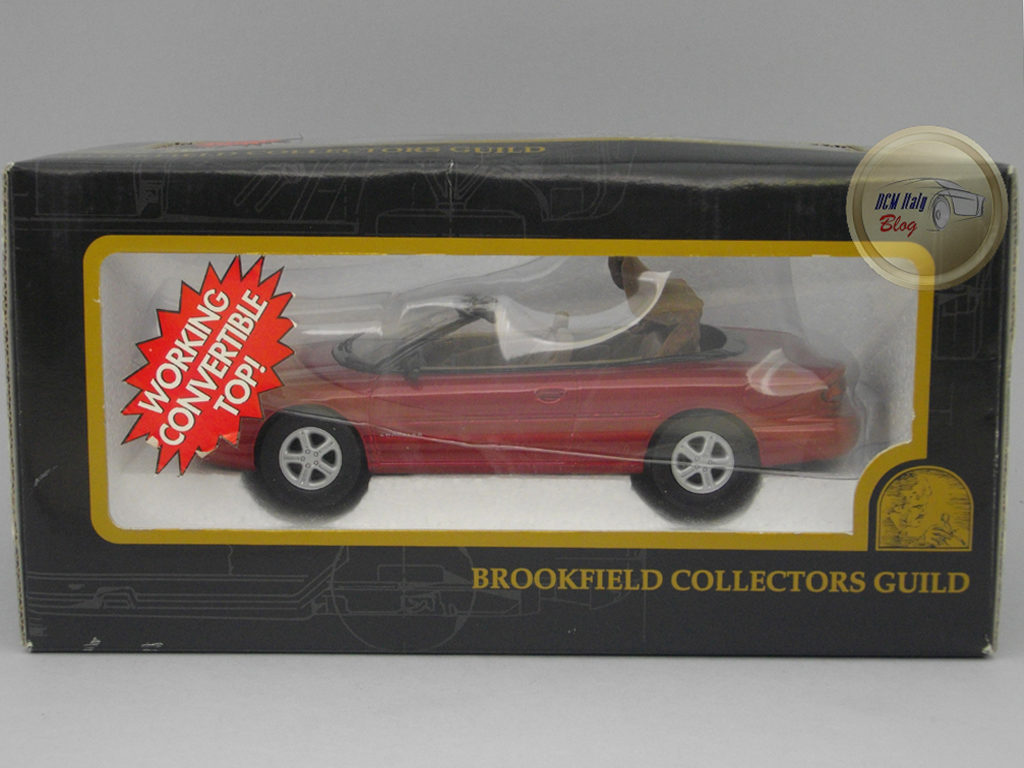 Chrysler Sebring Soft Top 1997 - Burgundy - 00