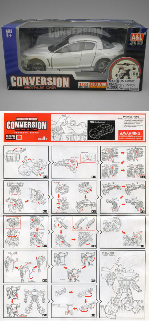 Die-Cast 1:24 Transformers Cars