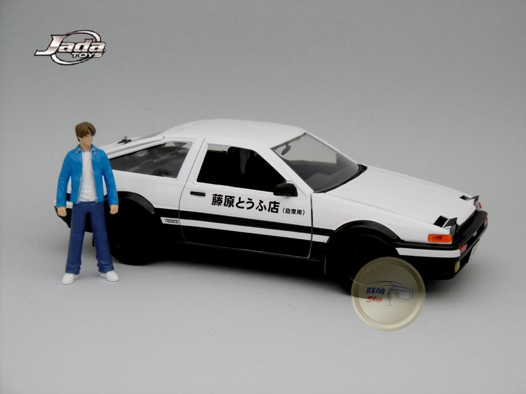 Initial D : Toyota Trueno AE 86 – ech 1/18 (Jada Toys)