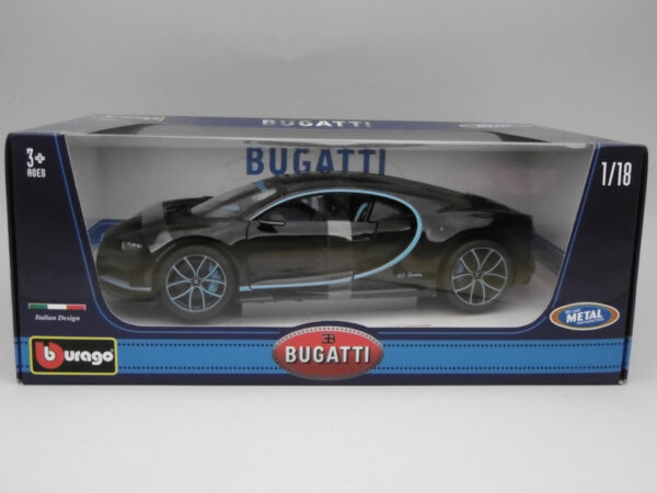 Bugatti Chiron 42 sec 1:18 Burago