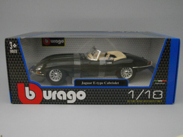 Jaguar E-Type Cabriolet 1:18 Burago