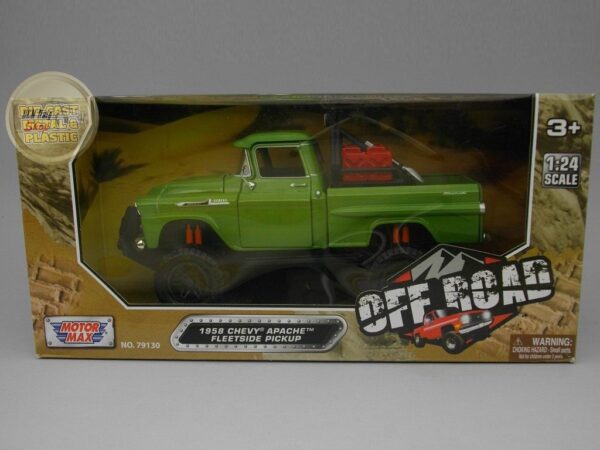 Chevrolet Apache Fleetside Off Road (1958) 1:24 Motormax