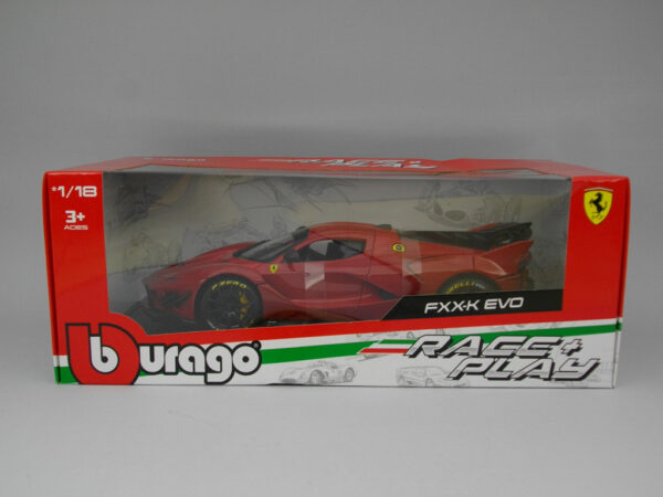 Ferrari FXX-K EVO Hybrid 6.3 V12 1:18 Burago