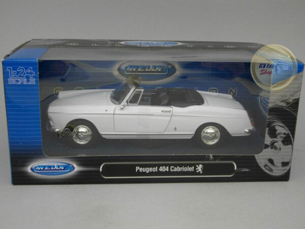 Peugeot 404 Cabriolet 1:24 Welly