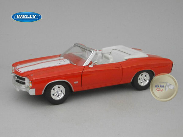 Chevrolet Chevelle SS 454 Convertible (1971) 1:24 Welly
