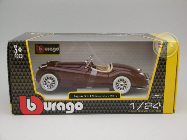 Jaguar XK 120 Roadster 1:24 Burago