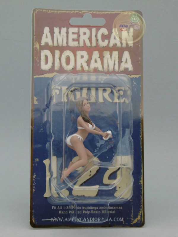 Scale Figures – Car Wash Girl “Jenny” 1:24 American Diorama