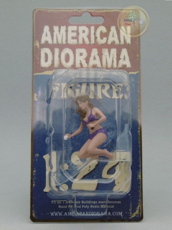 Scale Figures – Car Wash Girl “Alisa” 1:24 American Diorama