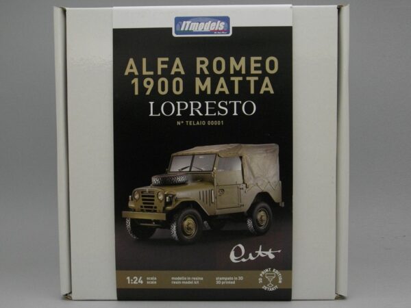 Alfa Romeo 1900 M AR/51 “Matta” 1:24 ITmodels