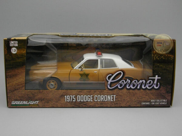 Dodge Coronet (1975) “Choctaw County Sheriff” 1:24 Greenlight