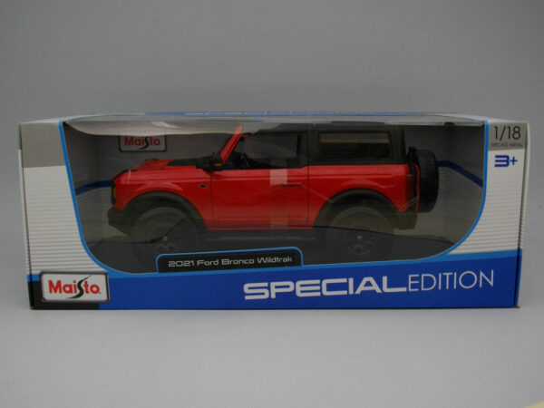 Ford Bronco Wildtrak (2021) 1:18 Maisto