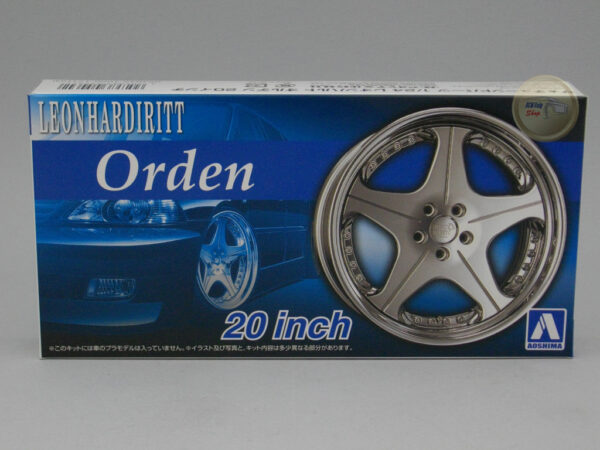 Wheels Kit #73 – Leon Hardiritt Orden 20 inch 1:24 Aoshima