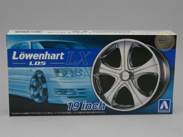 Wheels Kit #88 – Lowenhart LD5 19 inch 1:24 Aoshima