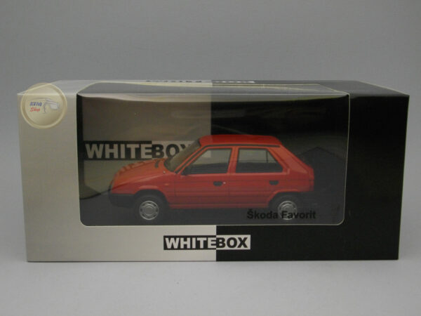 Škoda Favorit 1:24 Whitebox