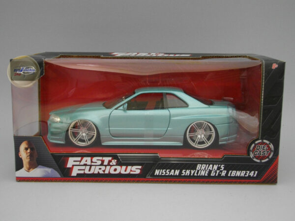 Nissan Skyline GT-R (BNR34) 1:24 Jada Toys