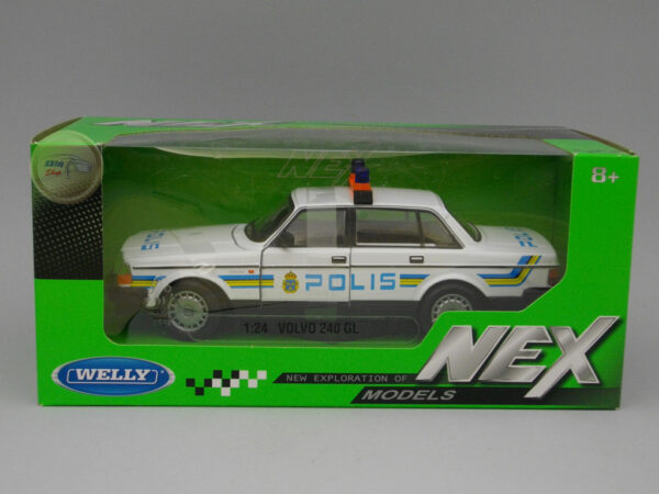 Volvo 240 GL “Swedish Police” 1:24 Welly