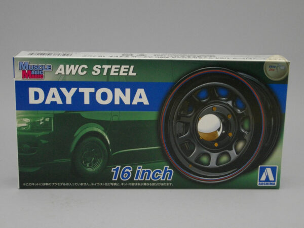 Wheels Kit #64 – AWC Steel Daytona 16 inch 1:24 Aoshima