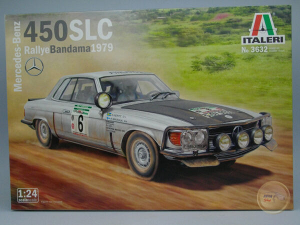 Mercedes 450 SLC “Rally Bandama (1979)” 1:24 Italeri