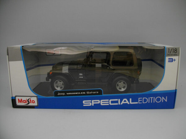 Jeep Wrangler Sahara 1:18 Maisto