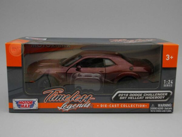 Dodge Challenger SRT Hellcat Wide-Body 1:24 Motormax