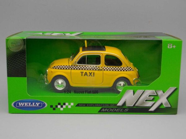 Fiat Nuova 500 “Taxi” 1:24 Welly
