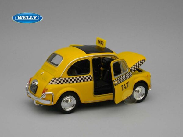 Fiat Nuova 500 “Taxi” 1:24 Welly