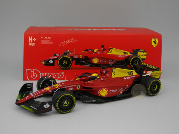 Ferrari F1-75 No.16 GP Monza “Charles Leclerc” 1:24 Burago