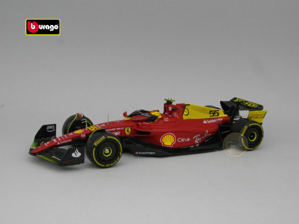 Ferrari F1-75 No.55 GP Monza “Carlos Sainz Jr.” 1:24 Burago