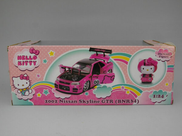 Nissan Skyline GT -R (BNR34) “Hello Kitty” 1:24 Jada Toys