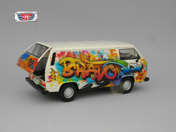 Volkswagen Type 2 (T3) “Graffiti” 1:24 Motormax