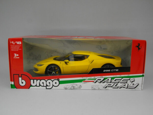 Ferrari 296 GTB 1:18 Burago