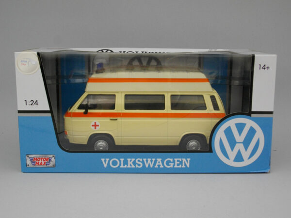 Volkswagen Type 2 (T3) “Ambulance” 1:24 Motormax