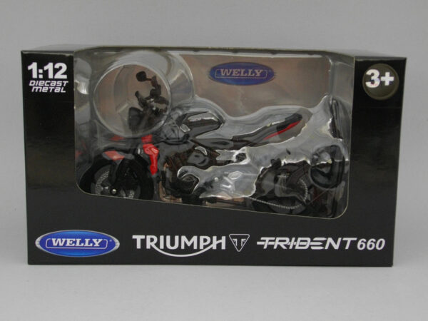 Triumph Trident 660 1:12 Welly