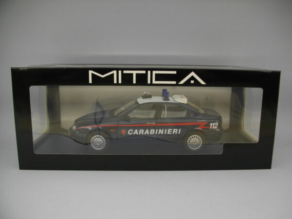 Alfa Romeo 156 2.0 Twin Spark (1997) Carabinieri 1:18 Mitica Diecast