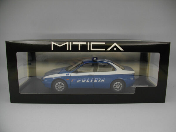 Alfa Romeo 156 2.0 Twin Spark (1997) Polizia 1:18 Mitica Diecast